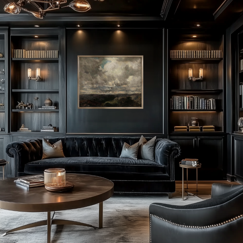 Decorate with the Dark Paint Palette Trend